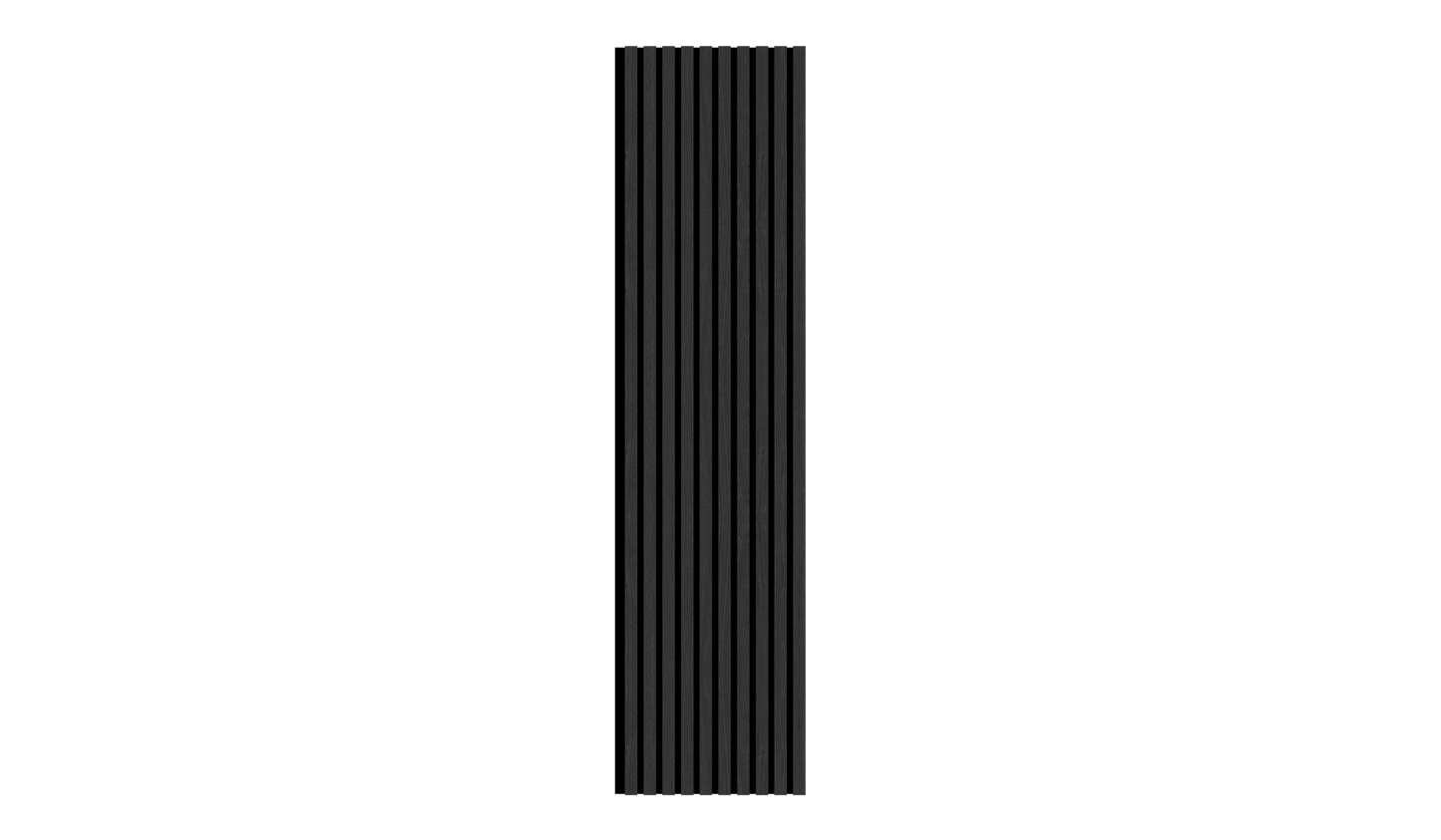 Acoustic Wide Wood Panel - Black Oak