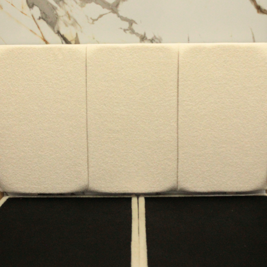 Elba – 3 Wide Vertical Panel Design Headboard - Boucle