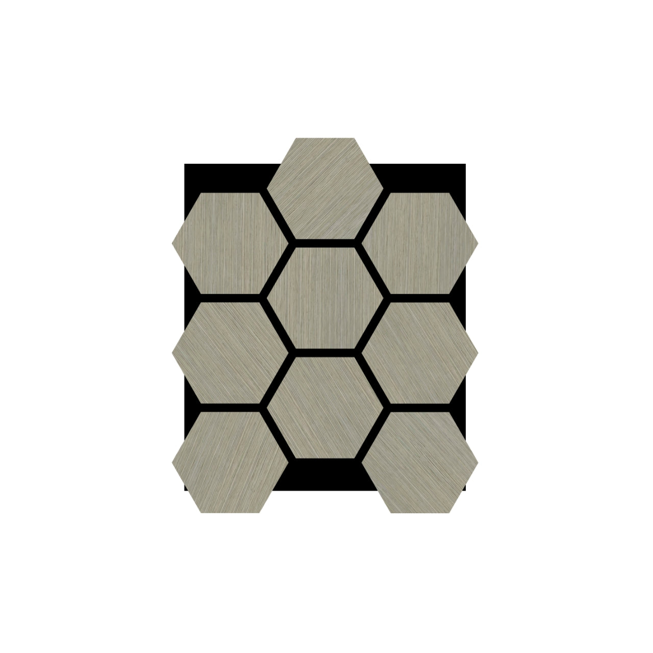 Acoustic Honeycomb Wood Panel - Silver Walnut