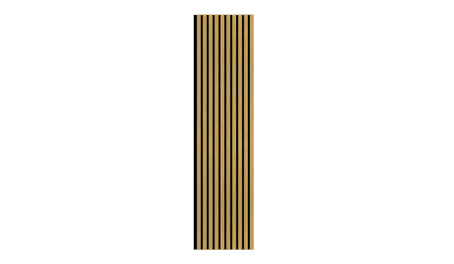 Acoustic Wide Wood Panel - Teak