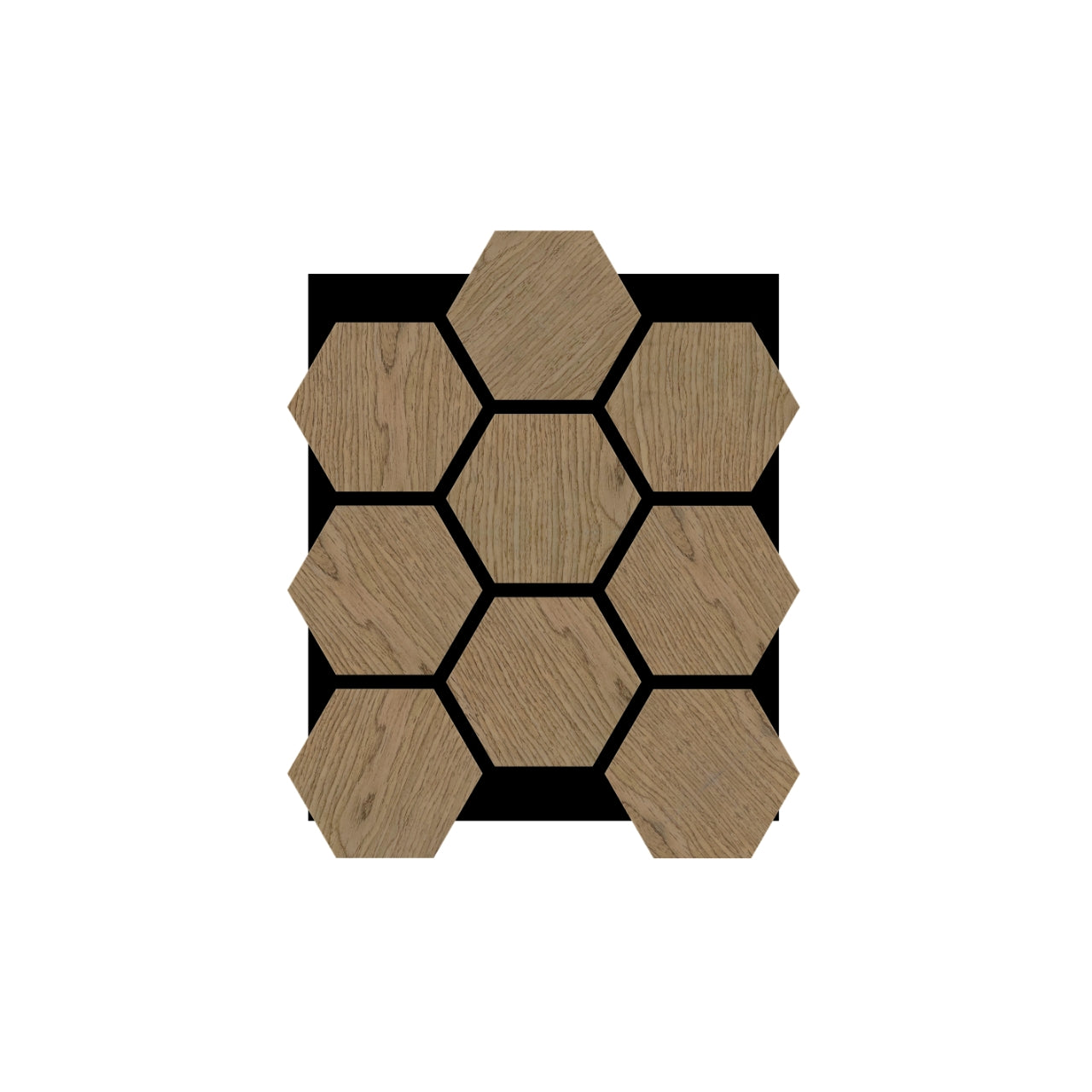 Acoustic Honeycomb Wood Panel - Walnut