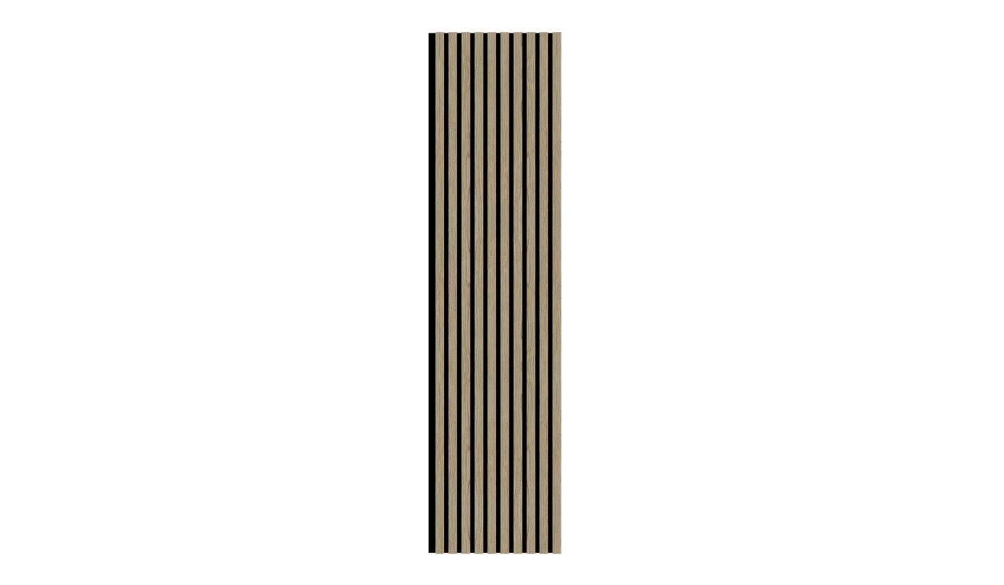 Acoustic Wide Wood Panel - Walnut