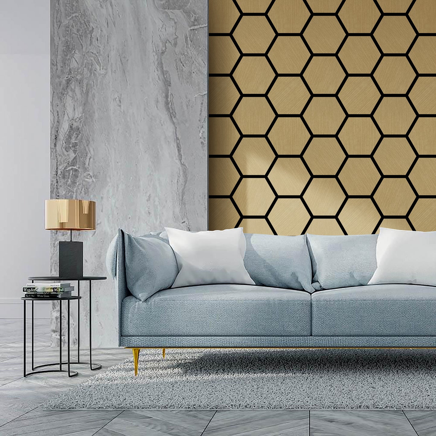 Acoustic Honeycomb Wood Panel - White Oak