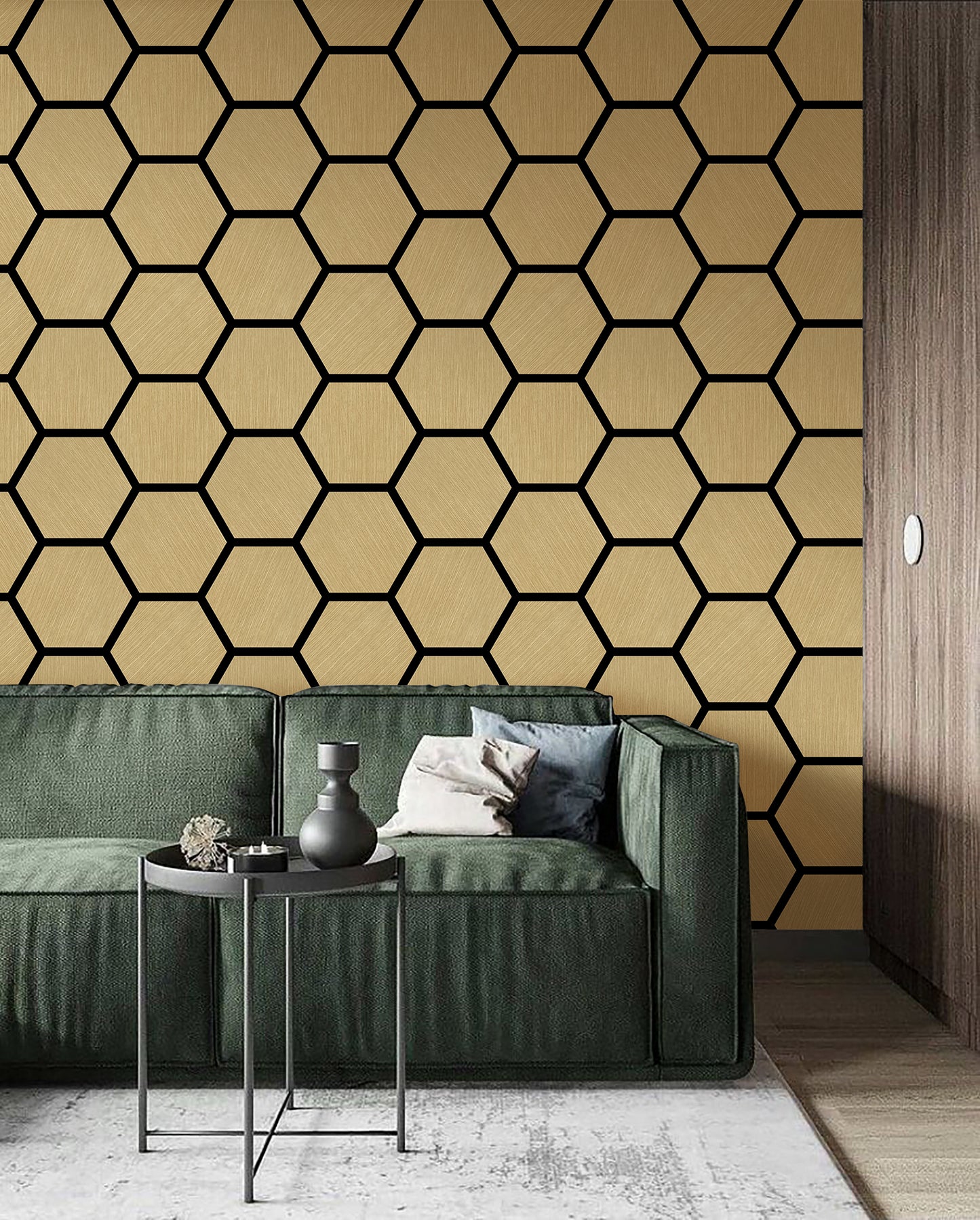 Acoustic Honeycomb Wood Panel - White Oak