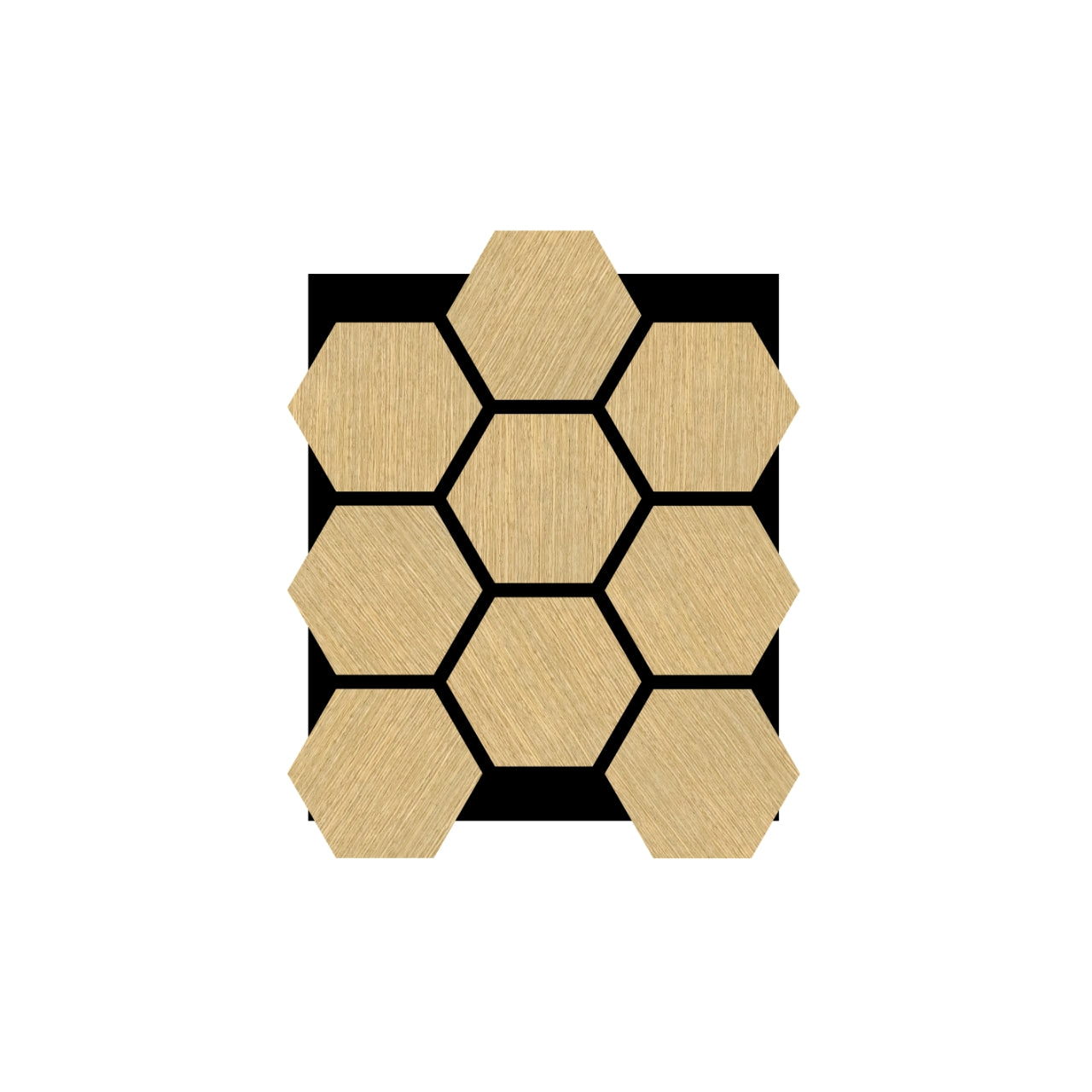 Acoustic Honeycomb Wood Panel - White Oak