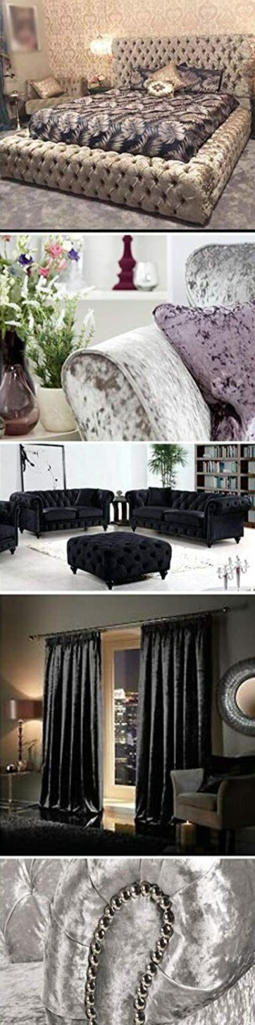 Crushed Velvet Fabric