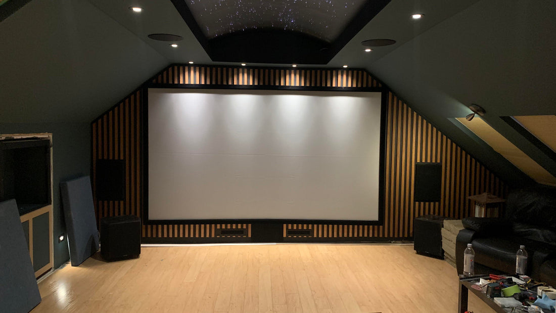 Transform Your Home Cinema into an IMAX Studio with our Acoustic Wood Panels