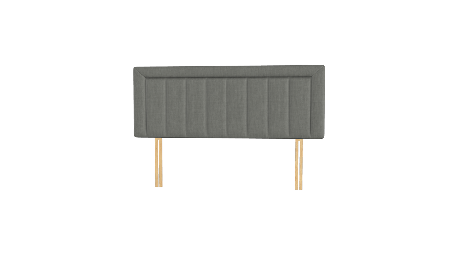 Arlo - Panel Design Headboard with Bumper Frame