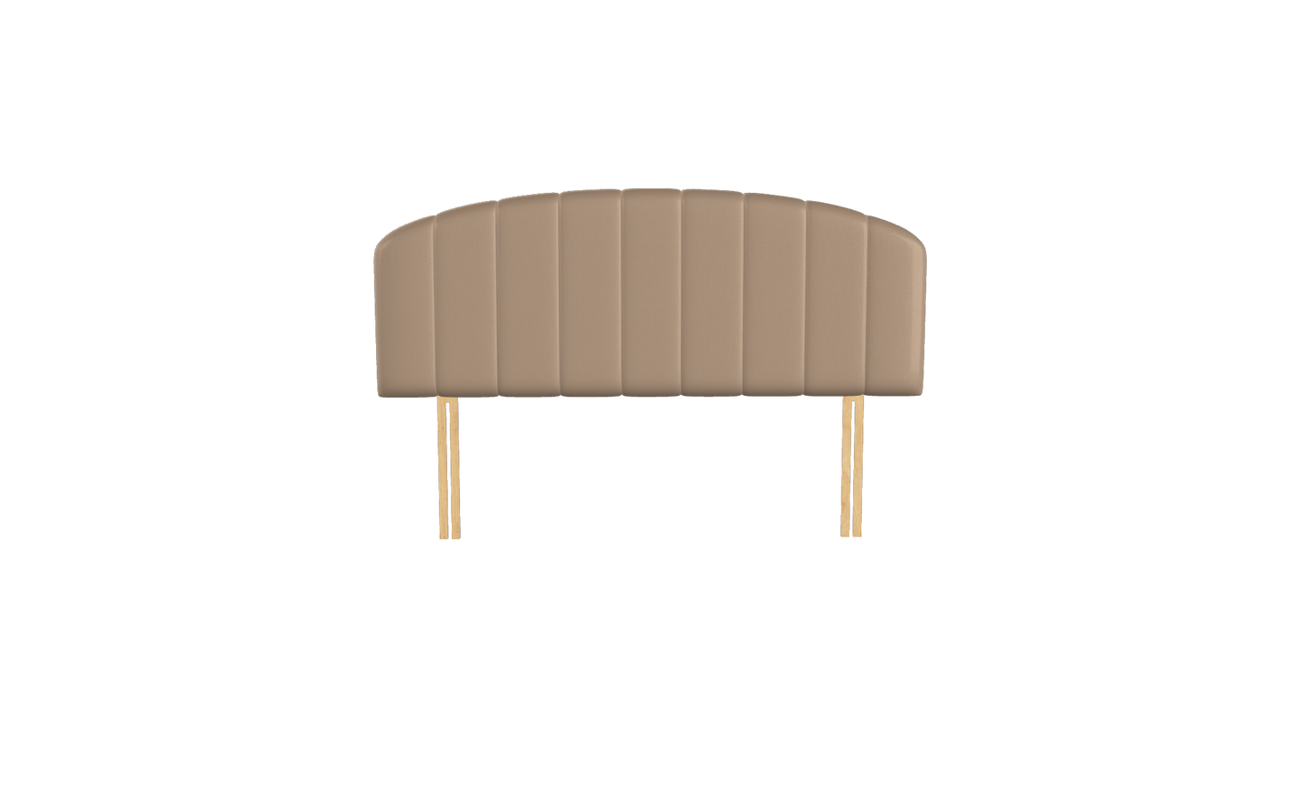 Celeste - Panelled Curved Headboard