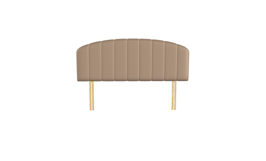 Celeste - Panelled Curved Headboard