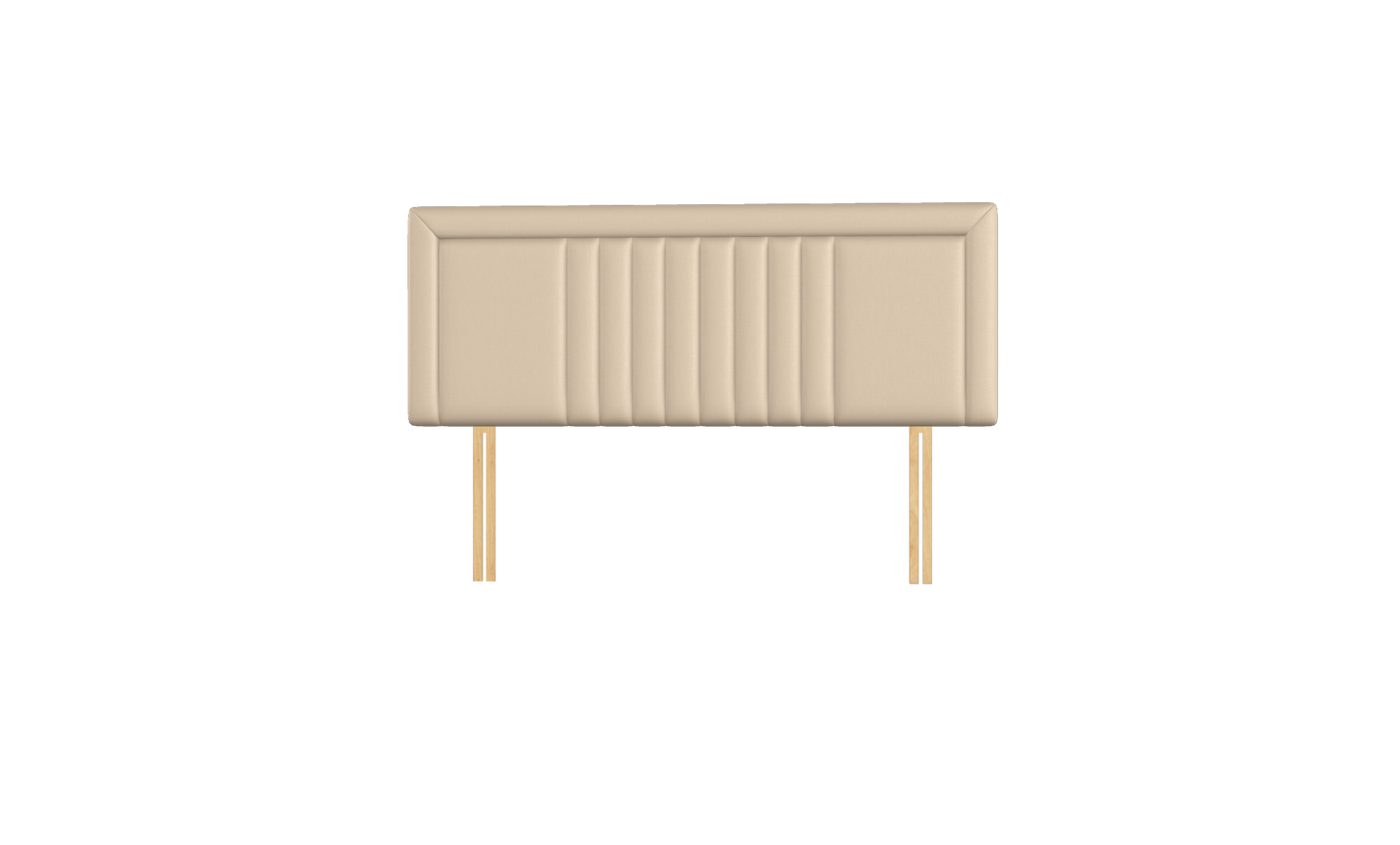 Veneto - Multi Panelled Headboard with Frame Bumper