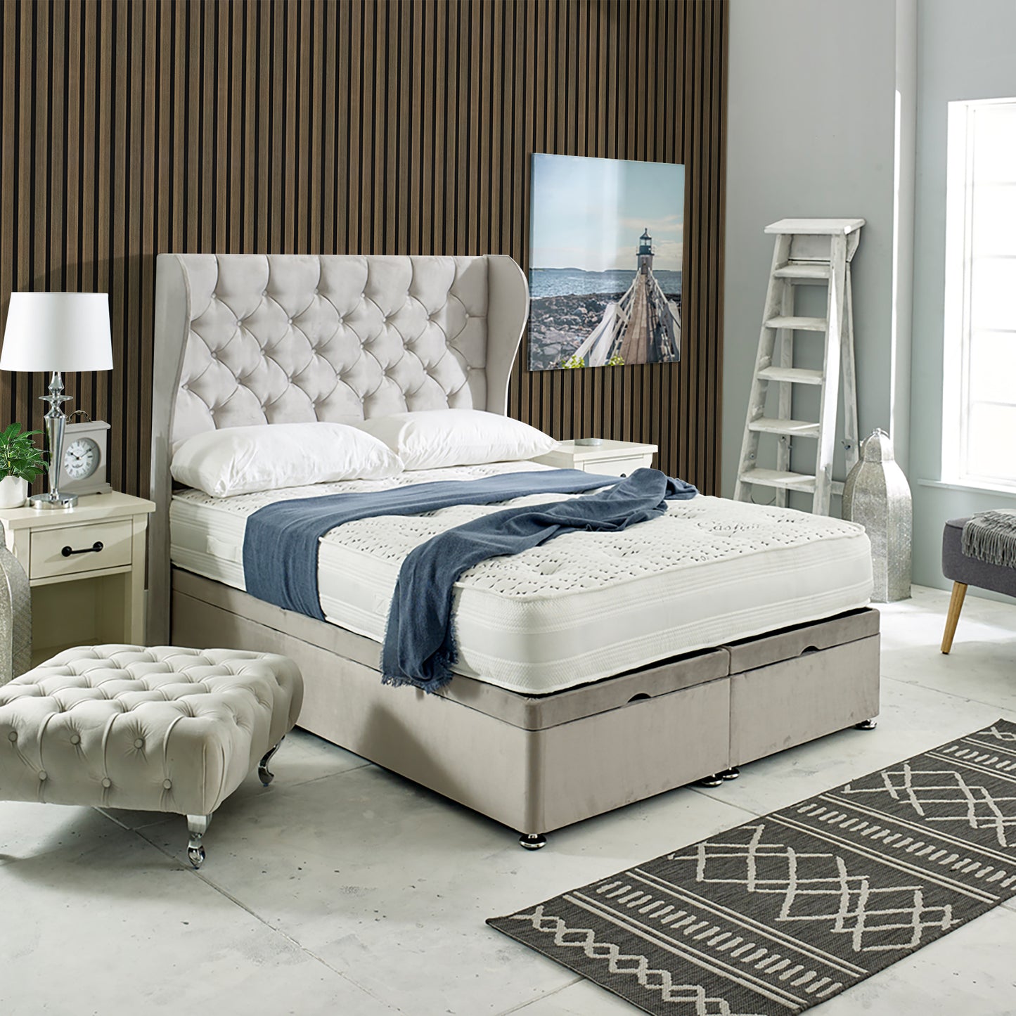 Ottoman Bed - Madison - Side Lift