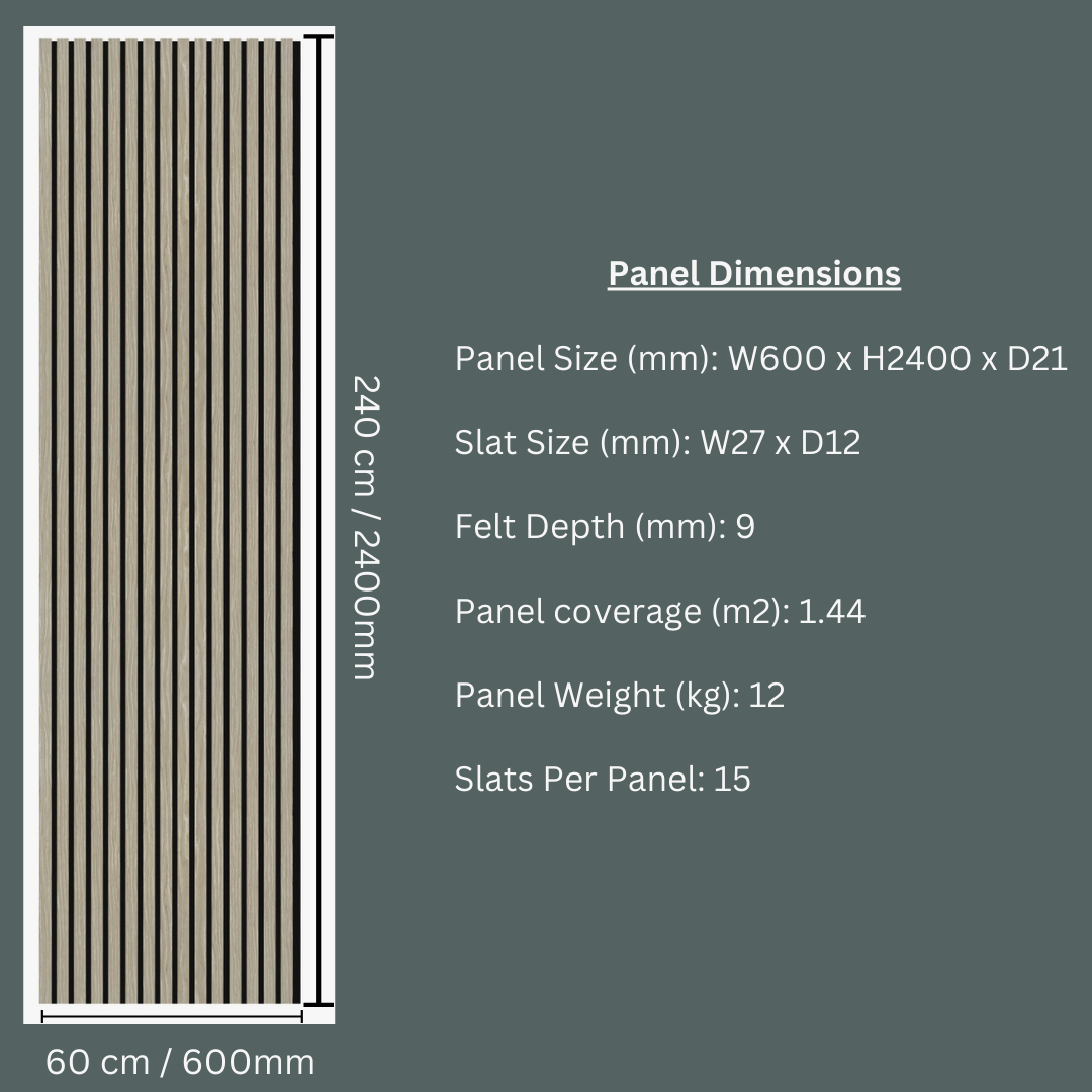 Acoustic Wood Panel - Autumn Wood