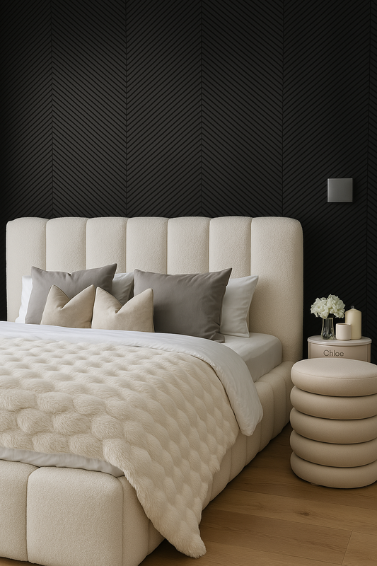 Cloud Ottoman Bed - Aria -  End Lift