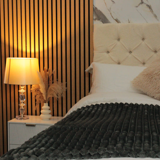Mason – Chesterfield Design with Buttons Headboard - Boucle