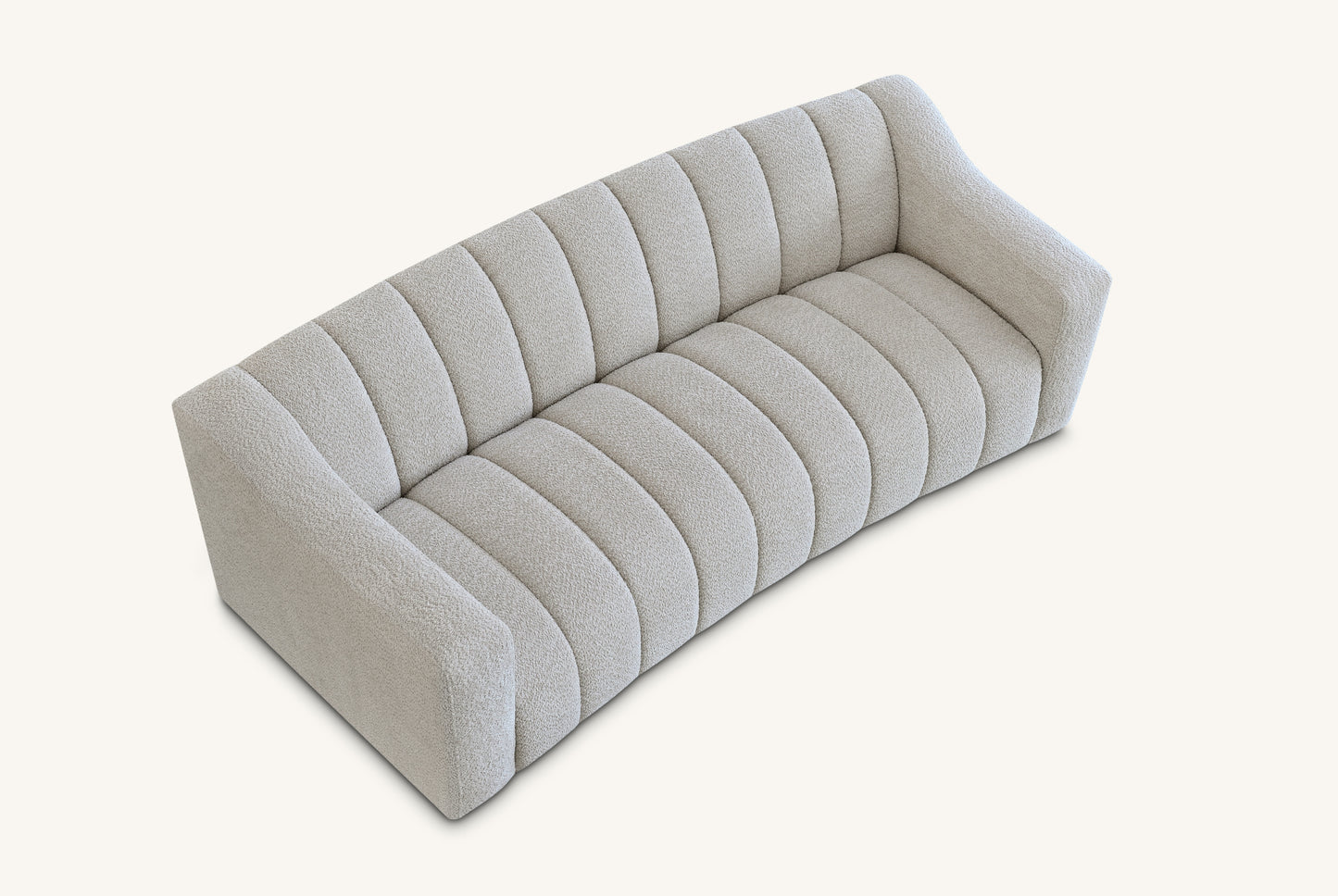 Apollo 3 Seater Sofa in Bouclé Fabric