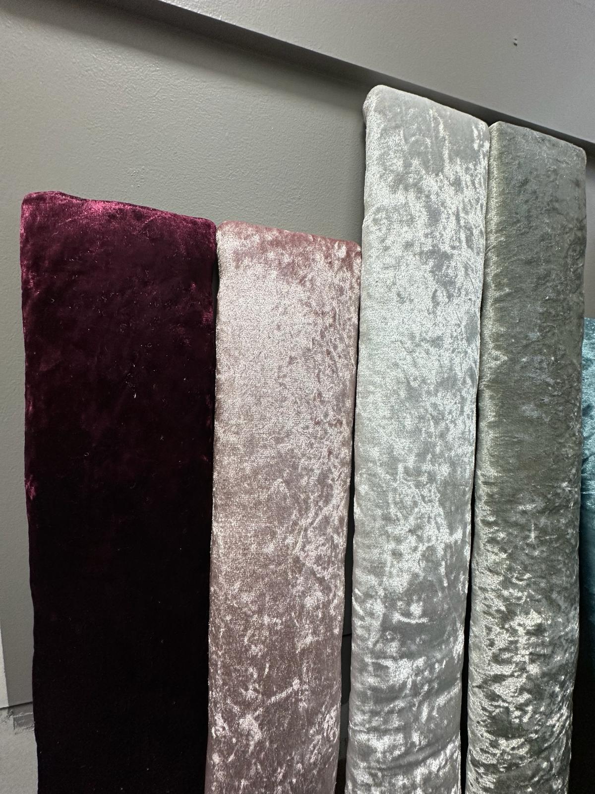 Rectangle Upholstered Panel - Crushed Velvet