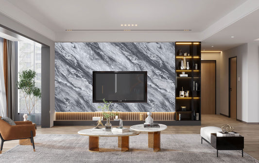 Ocean Grey Marble Panel